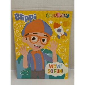 Blippi ColorTivity Wow So Fun Coloring Activity Book with Mask PRPG-22202B 2023